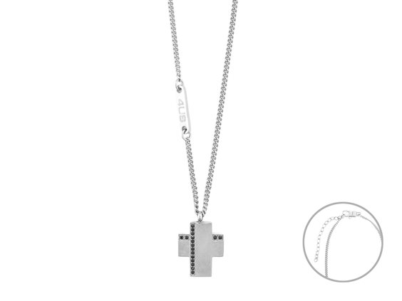 Collana 4US: Cesare Paciotti Uomo Autunno Inverno 24 in Acciaio 4UCL6965 - 4UCL6965